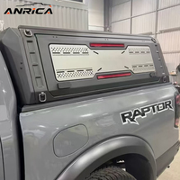 Hardtop de camionnette 4x4 robuste, étanche, résistant à la rouille, avec panneaux MOLLE en aluminium, verrouillable et personnalisable