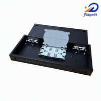 Caja de Terminación de Fibra Óptica de Alta Densidad de 24 Puertos para Montaje en Pared, Vacía, SC Simplex LC Duplex, Panel de Conexión, Acero Laminado en Frío de 0.8mm, 430mm