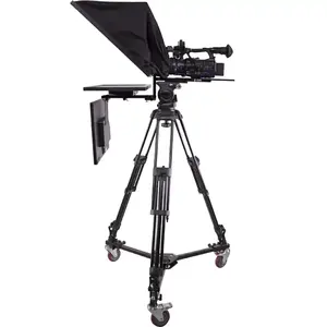 ราคาถูกสตูดิโอ Teleprompter 24 นิ้วกล้อง Teleprompter <span class=keywords><strong>Monitor</strong></span> พร้อมกระเป๋าพกพา <span class=keywords><strong>Desview</strong></span> Teleprompter - Product Image 6
