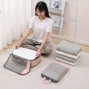 กระเป๋าจัดระเบียบสัมภาระแบบกันน้ำ ทนทาน ทำจากไนลอน สำหรับจัดเก็บเสื้อผ้าและกระเป๋าเดินทาง - Product Image 2