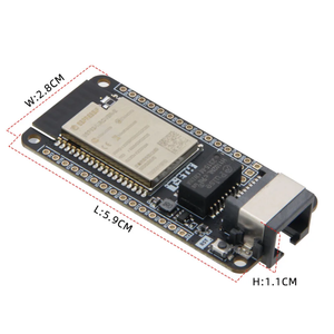 Carte de développement T-ETH-Lite Module Ethernet <span class=keywords><strong>ESP32</strong></span> <span class=keywords><strong>ESP32</strong></span>-S3 <span class=keywords><strong>W5500</strong></span> supportant les composants électroniques de blindage POE de puissance extensible TF - Product Image 2