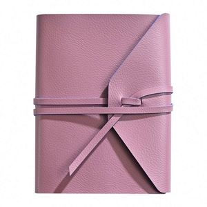 A6 PU Notebook Retro Binding Notebook Portable Travel Notebook Enterprise Customized LOGO Business <b>Gift</b> Wholesale - Product Image 6