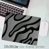 Fluide gris uni élégant Cool tapis de souris Gamer noir tapis de souris bureaux d'ordinateur tapis de bureau PC bureau Portable clavier tapis de jeu