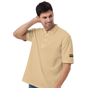 Custom Rainbow Flag Embroidery Logo Sports Polo <strong>Shirt</strong> for Men High Quality Dry Fit Polo <strong>Shirts</strong> Men's Casual <strong>Shirts</strong> - Product Image 4