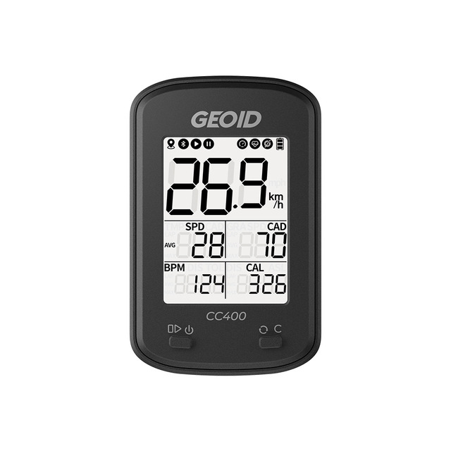 1.9-inch Screen IPX6 Waterproof Rechargeable Battery for Road Mountain Bike GPS Bike Computer with 20h Working Time
