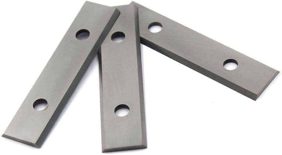10Pcs Square Carbide Inserts 29.5x12x1.5mm – 4 Edges, 35° – For Woodworking Planer Heads, Groovers & Helical Cutter Heads
