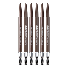 Tony Moly bella matita per sopracciglia n. 3 grigio marrone 0.1g doppia testa impermeabile a lunga durata facile da fare 6ea - Product Image 1