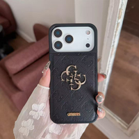 Coque de téléphone personnalisée Guess Luxury Fashion pour iPhone 17 Air 16 15 14 Plus 13 12 11 Pro Max, protection antichoc