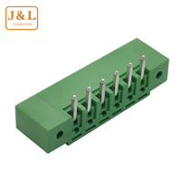 Bornier de Type enfichable à angle droit 5.0mm 5.08mm mâle femelle bornier électrique enfichable