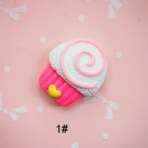 Miễn Phí Vận Chuyển Bánh Kawaii Nhựa Quyến Rũ Tô Điểm Phụ Kiện Flatback Trang Trí Nhựa Cabochon Cho Diy Thủ Công Làm - Product Image 5