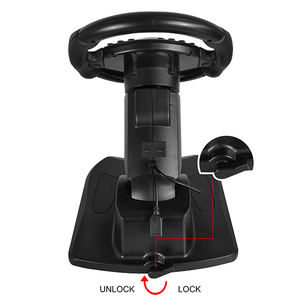 <span class=keywords><strong>Volante</strong></span> <span class=keywords><strong>de</strong></span> Carreras con Motor <span class=keywords><strong>de</strong></span> Vibración Programable 7 <span class=keywords><strong>en</strong></span> 1 OEM, Pedal Lineal, Compatible con <span class=keywords><strong>PS2</strong></span> - Product Image 5