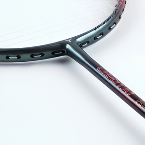Raquette de badminton en fibre de carbone LIBOTAI REX, raquette d'entraînement et de compétition - Product Image 6