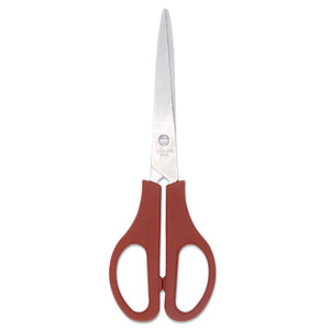 Household Scissors Stainless Steel Green Straight Head Office Student Craft Use - Product Image 4