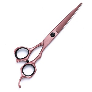 Rose Gold Thinning Shears Professional Hair Stylist Scissors Stainless Steel Medium Handle Hairdressing Kit - Product Image 2