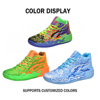 Chaussures de basket-ball d'été pour hommes, tissu extensible, maille, respirantes, dissipant la chaleur, chaussures de sport d'entraînement