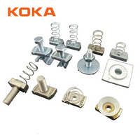 Semua Ukuran Baja Karbon Baja Tahan Karat 60mm 40mm 20mm Mur Pegas Saluran Pegas