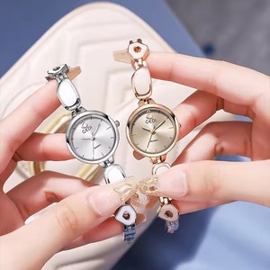 Montre GEDI pour femme, style féminin, luxe léger, minimaliste, design épuré, montres compactes à quartz de niche - Product Image 5