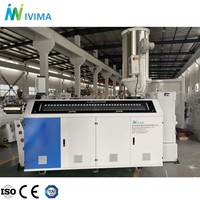 Ligne de production de tubes en plastique PE entièrement automatique, personnalisée, à économie d'énergie et à fonctionnement continu