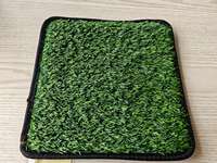 Gazon synthétique pour animaux de compagnie à faible entretien, tapis en gazon artificiel stable pour animaux de compagnie, pour toilettes pour animaux et cour pour chiens