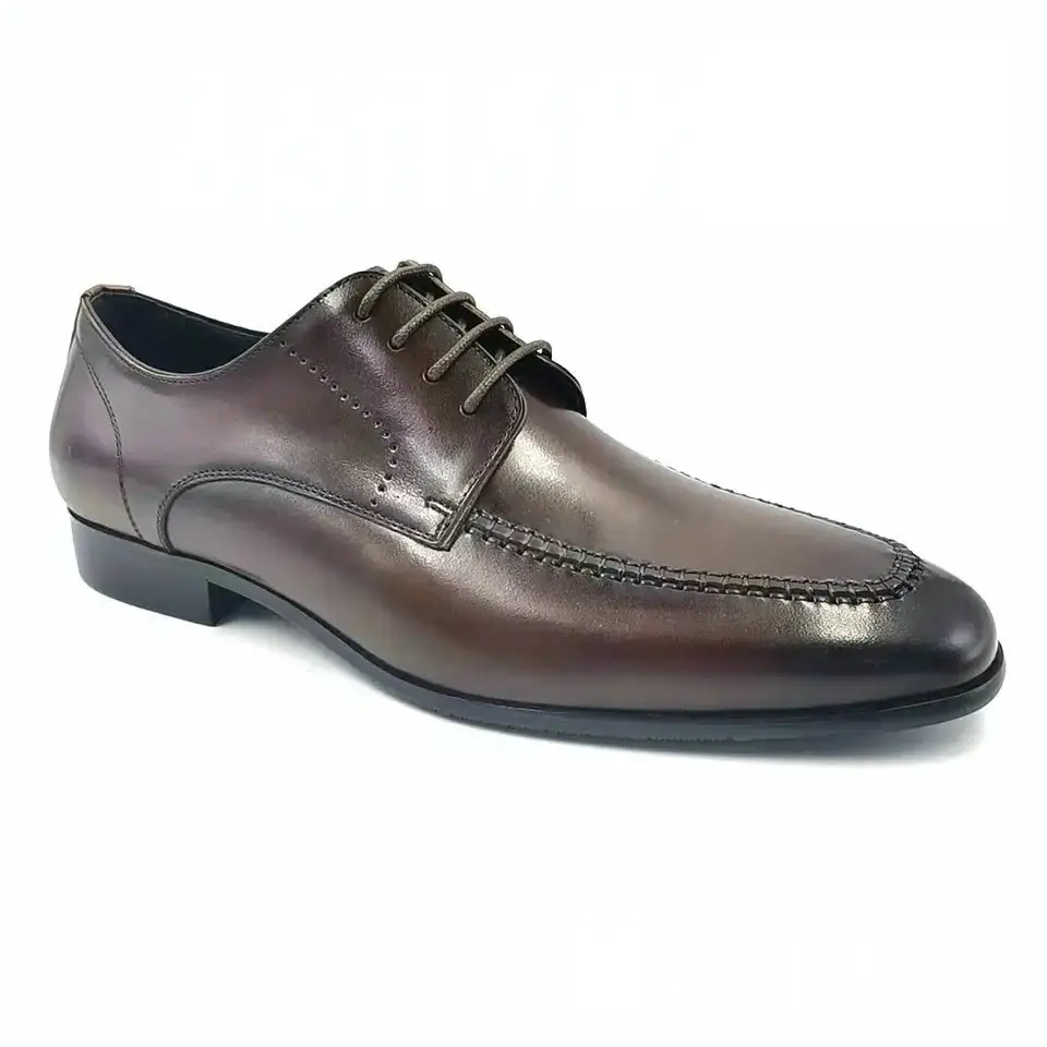Dreamy Stark-zapatos de vestir para hombre, calzado de negocios con punta puntiaguda, informal, transpirable, superficie brillante, para boda y oficina