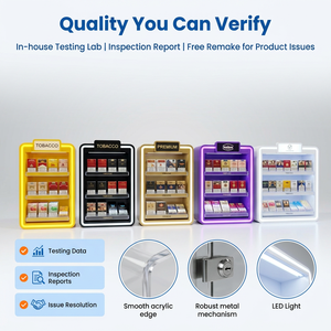Espositore <span class=keywords><strong>per</strong></span> Tabacco e Sigarette <span class=keywords><strong>per</strong></span> Fumatori, Dispenser Esclusivo, Fornitore Certificato - Product Image 2