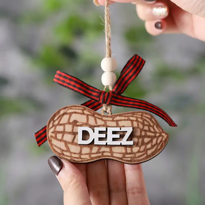 Creative Art Style Wooden Pendant Eco-Friendly Unique Explosions Jewelry Gift Box New Wood Crafts for Wall Signs for Christmas