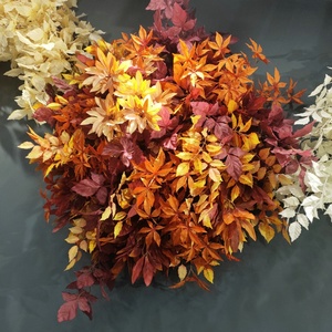 A-651 Lá Banyan Trắng Nhân Tạo Lá Cây Banyan Bằng Lụa Cành Liễu Giả Lá Banyan - Product Image 6