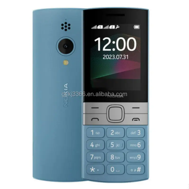 Hot Sale 150 2023 Non-smartphone Mobile 2G Keypad Elderly Mobile Phone Blind Box Gift