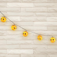 Batteriebetriebene Wasserdichte Halloween-Dekoration mit Blutende Augen LED-Lichterkette mit Timer-Steuerung für Innenräume