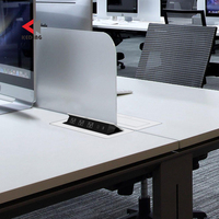 ETL UL listé USA alimentation USB charge canapé de table encastré en métal prise de courant électrique extension de prise de courant électrique
