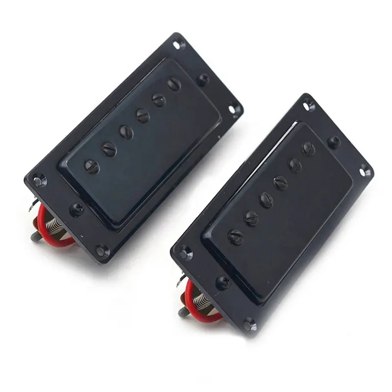 Mini piezas de guitarra elétrica, barato, 68mm x 29mm preto, humbucker, captador para lp, guitarra elétrica