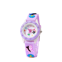 Montre en silicone à cadran de dessin animé 2025 Nouvelle montre numérique sportive pour enfants à quartz