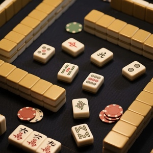 <span class=keywords><strong>Juego</strong></span> de Mahjong de Lujo Antnovelty con Caja de Almacenamiento, <span class=keywords><strong>Juego</strong></span> Chino Completo de 144 Fichas para Regalo - Product Image 3