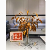 Vase suspendu en verre transparent fait main, motif floral, avec facettes de diamant, 8 mm, pour terrarium, décoration de mariage, cadeau de bureau