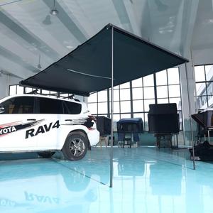 Auvent de voiture imperméable et pare-soleil, ouverture rapide et rétractable, pare-soleil latéral <span class=keywords><strong>pour</strong></span> <span class=keywords><strong>camping</strong></span> en plein air, auvent de voiture - Product Image 4