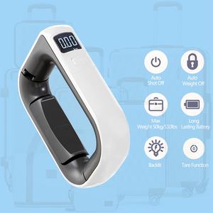 Großhandel Digital Mini tragbare Gepäck waage Reise 50kg Hochgenaue Multifunktion shaken Smart Household Electronic Scales - Product Image 2