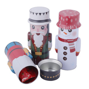 Nhà Máy Bán Sỉ Trực Tiếp Bao Bì Thiếc Hộp Thiếc Hình Dạng Không Đều Bằng Kim Loại Hộp Quà Giáng Sinh Chống Trẻ Em Hộp Thiếc - Product Image 5