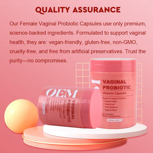 تخفيف جفاف المهبل مزيج بريبيوتيك وبروبيوتيك مهبلي توازن درجة الحموضة مكملات بروبيوتيك كبسولات بروبيوتيك المؤنث - Product Image 2