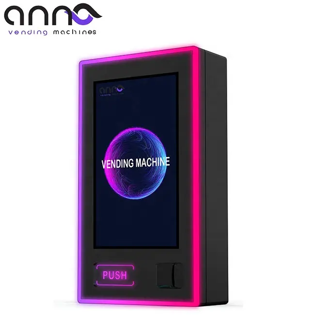 Germany Touch Screen Automat Cigarette Snack Machines For Outdoor Cigarette Vending Machine