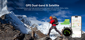Orologio Sportivo DM56 con GPS, Batteria a Lunga Durata, Tracciamento Continuo GNSS, Impermeabile 5ATM per Attività all'Aperto - Product Image 3