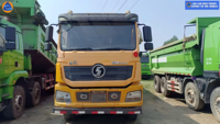 Camion benne d'occasion SHACMAN Delong X5000 6x4/8x4, moteur Weichai 351-450 ch, boîte de vitesses et moteur comme composants essentiels