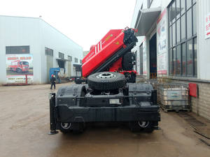 Sany Palfinger 16 tonnes 18 tonnes 20 tonnes 25 tonnes grue à flèche hydraulique Shancman 6x4 tête de tracteur avec grue à vendre - Product Image 6