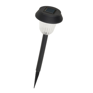 Lampada solare da giardino, plastica, 10,5 x 38 cm. Protezione IP44 - Product Image 1