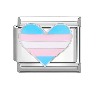 Série italienne d'accessoires de bracelet tendance en bleu de style dessin animé - Accessoires de bracelet modulaires créatifs - Product Image 6