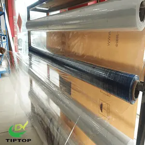 Tiptop good price colorful 0.2mm super clear pvc film for plastic bags