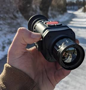 야외 사냥용 HTI C8 적외선 열화상 스코프 나이트 비전, 35mm 256x192 해상도 야생 동물 관찰용 - Product Image 2