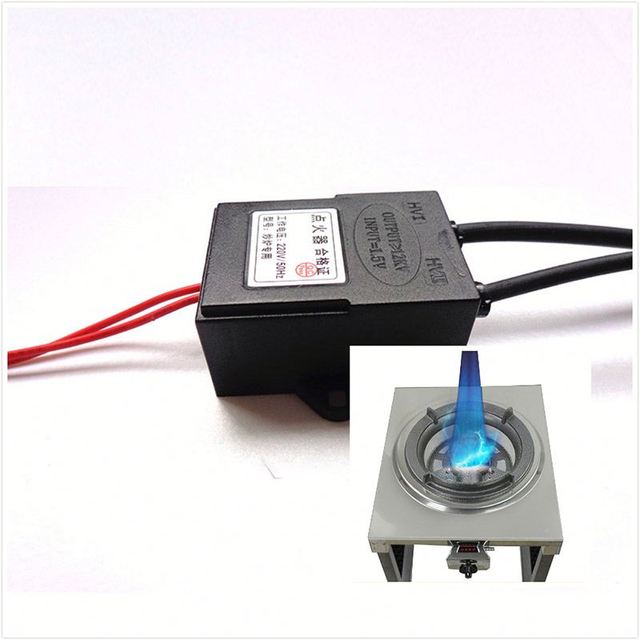 Electric Igniter Transformer for Gas Water Heater and Gas Stove Burner Frequency 50Hz/60Hz