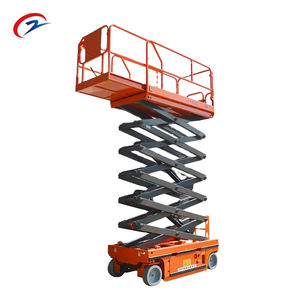 Elevador de tijeras móvil eléctrico de 6m, 8m, 10m, 12m, 14m, elevador de tijera eléctrico móvil hidráulico, plataforma de trabajo elevadora para hombre - Product Image 3