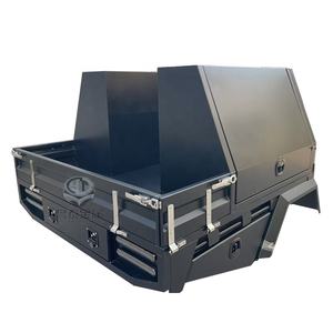 Plataforma y Toldo de Aluminio para Camioneta Extra Cab con Guardabarros y Caja de Herramientas, Diseño <span class=keywords><strong>Popular</strong></span> - Product Image 2
