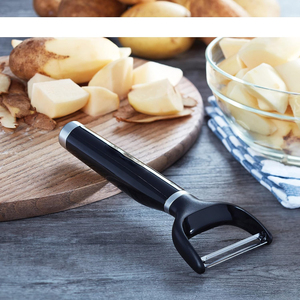 Picador manual de jengibre y ajo para cocina, prensa de ajo tipo balancín, triturador de ajo ecológico de plástico con mango suave - Product Image 5